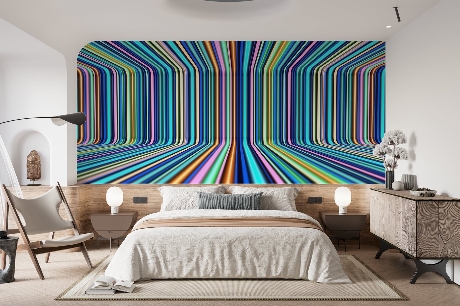 Papier peint 54 - mockup salon