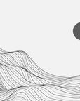 Papier Peint Noir et Blanc - Minimal Épuré