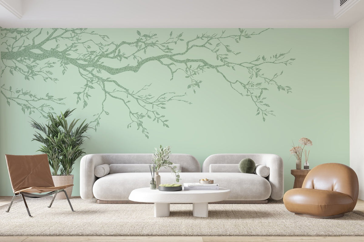 Papier peint 545 - mockup chambre