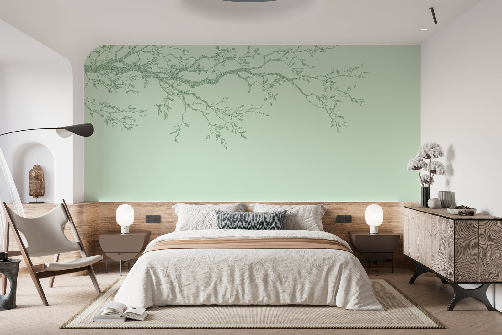 Papier peint 545 - mockup salon