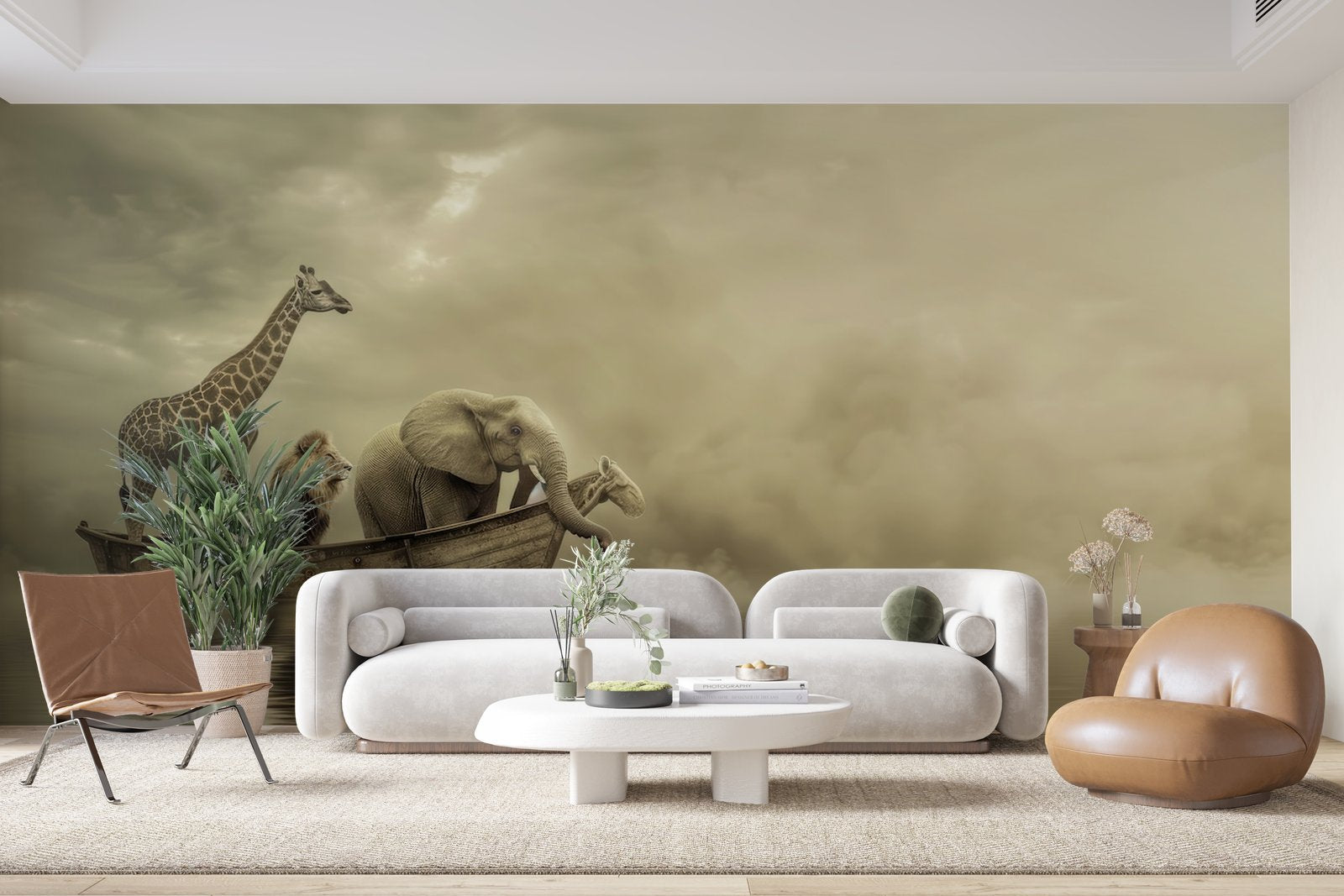 Papier peint 553 - mockup chambre