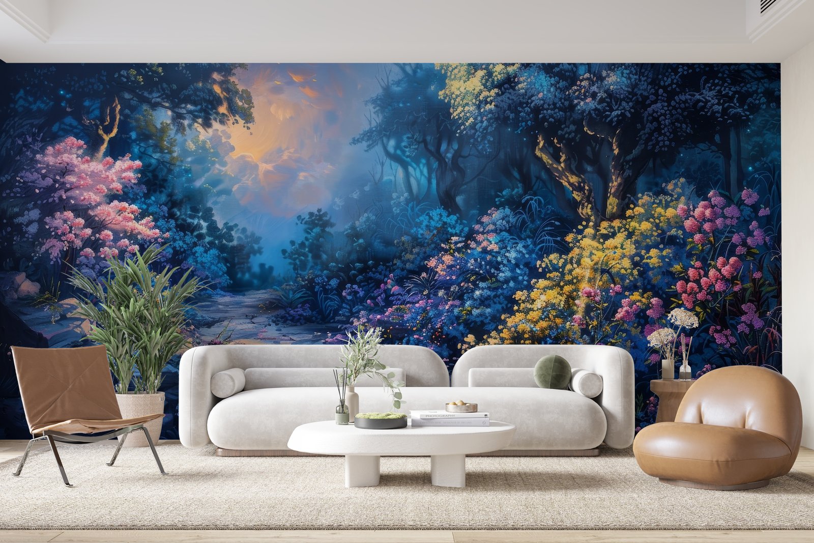 Papier peint 557 - mockup chambre