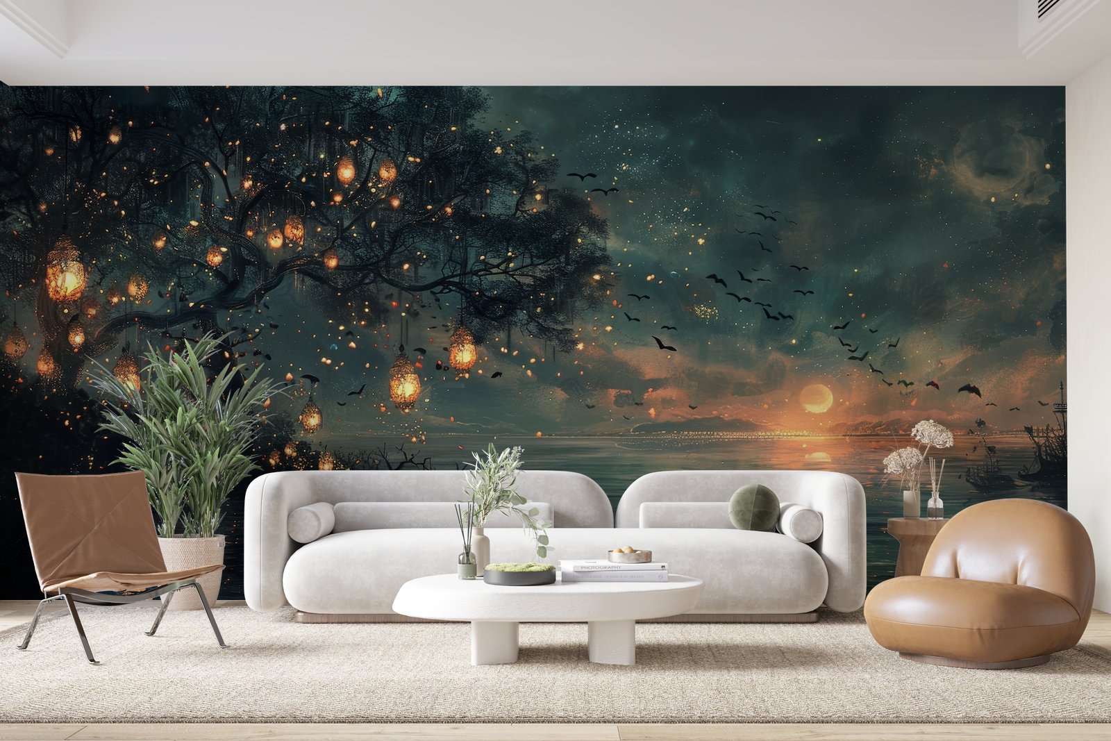 Papier peint 559 - mockup chambre