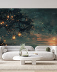 Papier peint 559 - mockup chambre