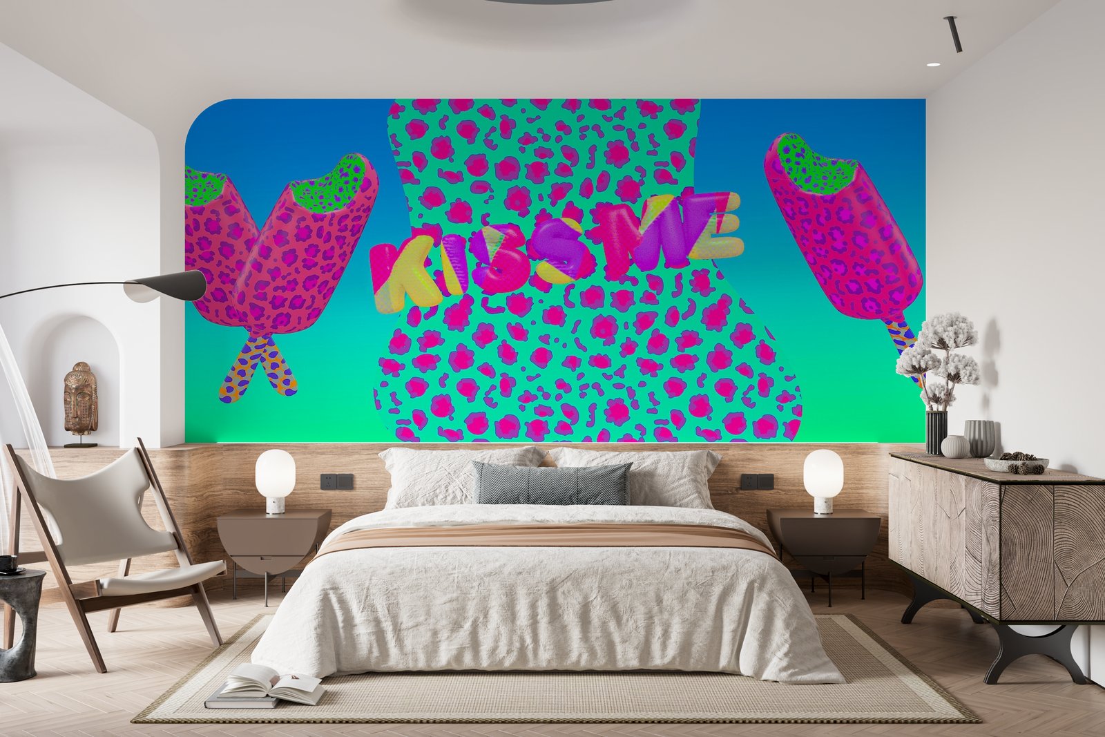 Papier peint 56 - mockup salon