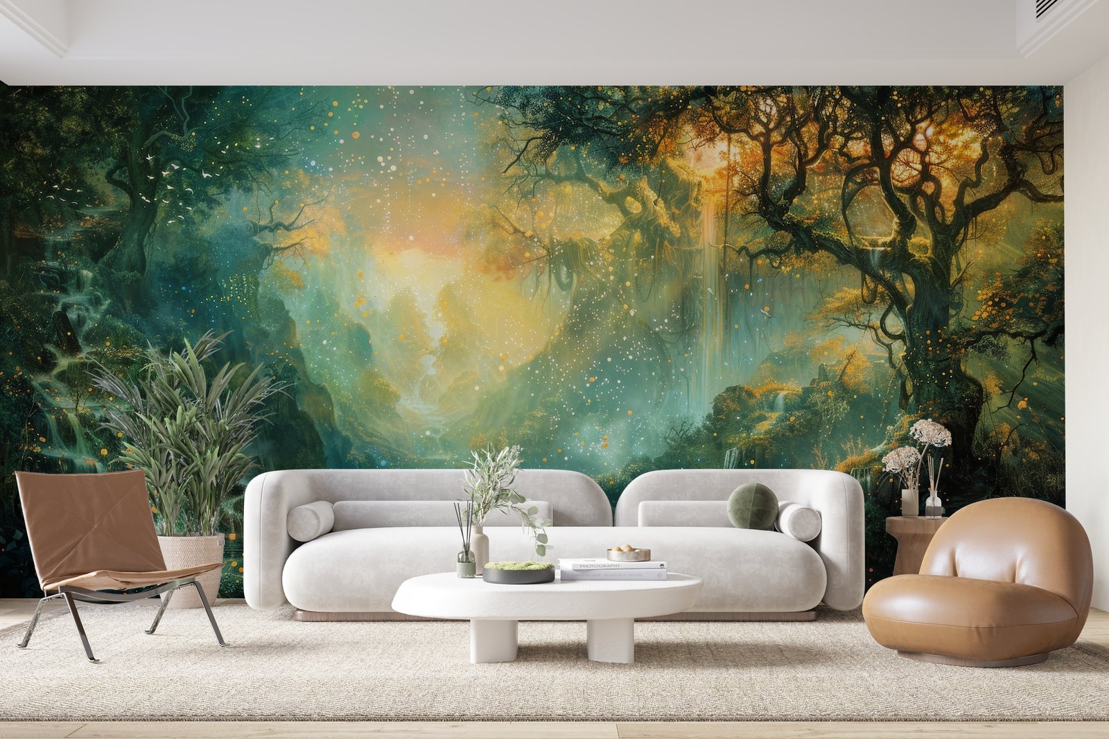 Papier peint 560 - mockup chambre