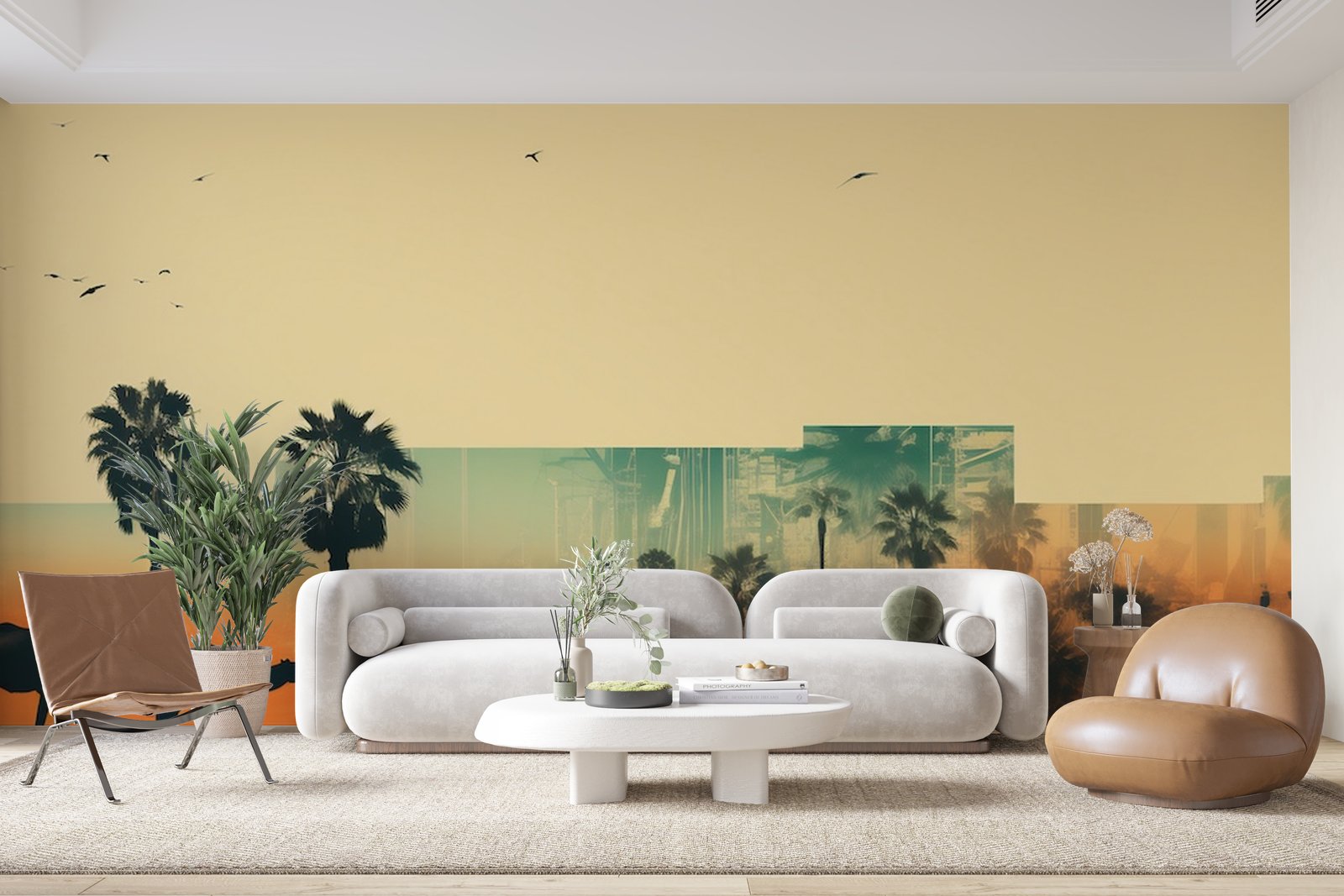 Papier peint 562 - mockup chambre