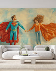 Papier peint 564 - mockup chambre