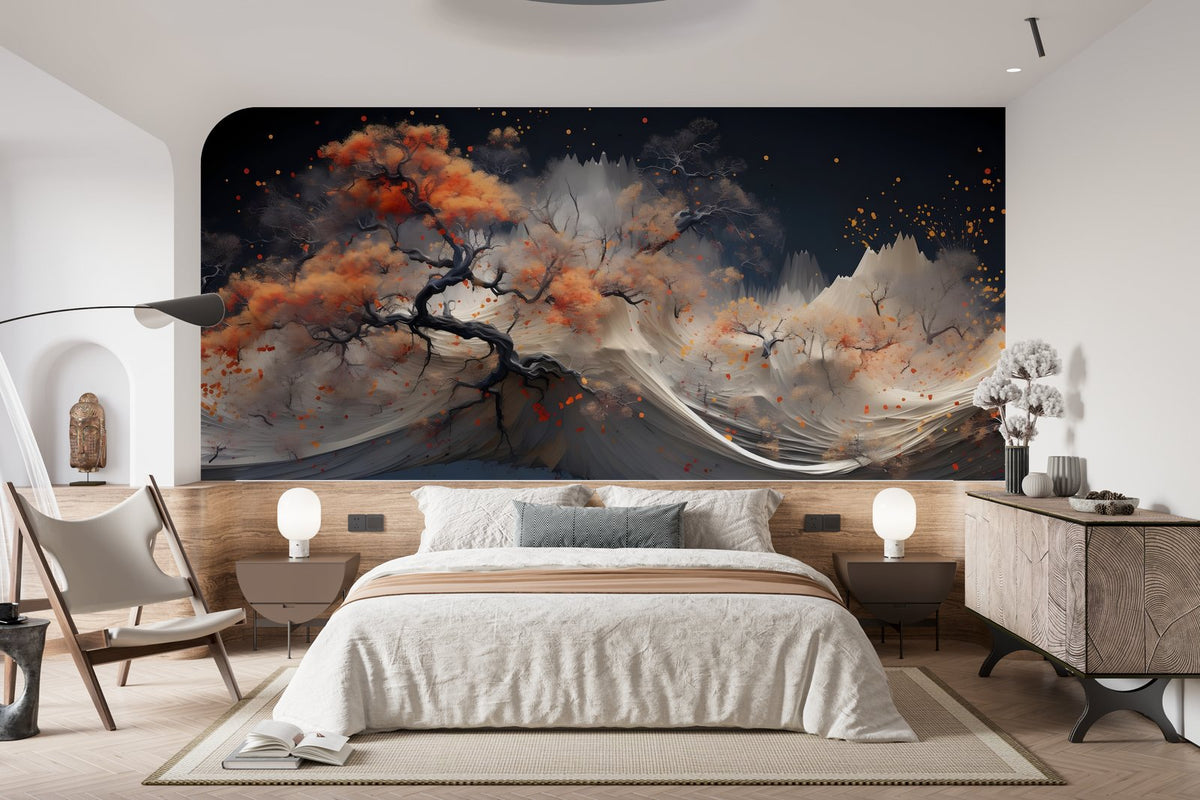 Papier peint 565 - mockup salon