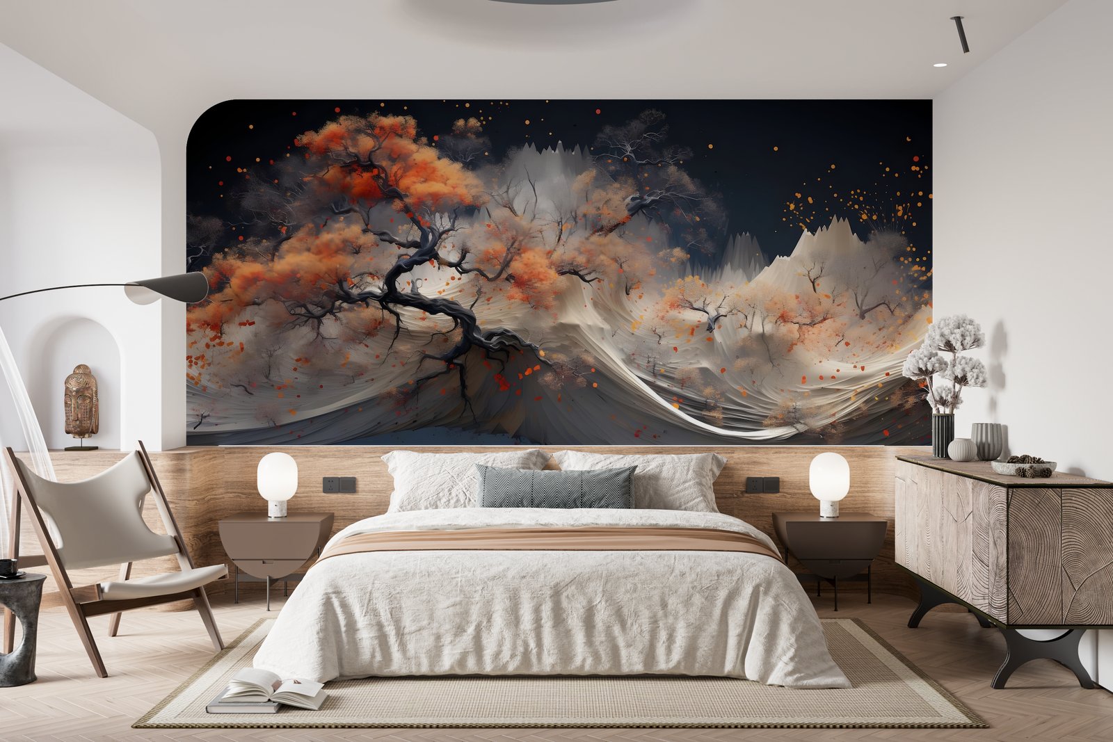 Papier peint 565 - mockup salon