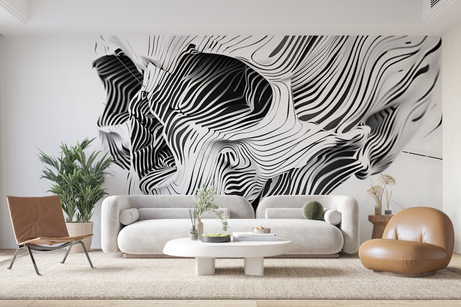 Papier peint 568 - mockup chambre