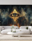 Papier peint 570 - mockup chambre