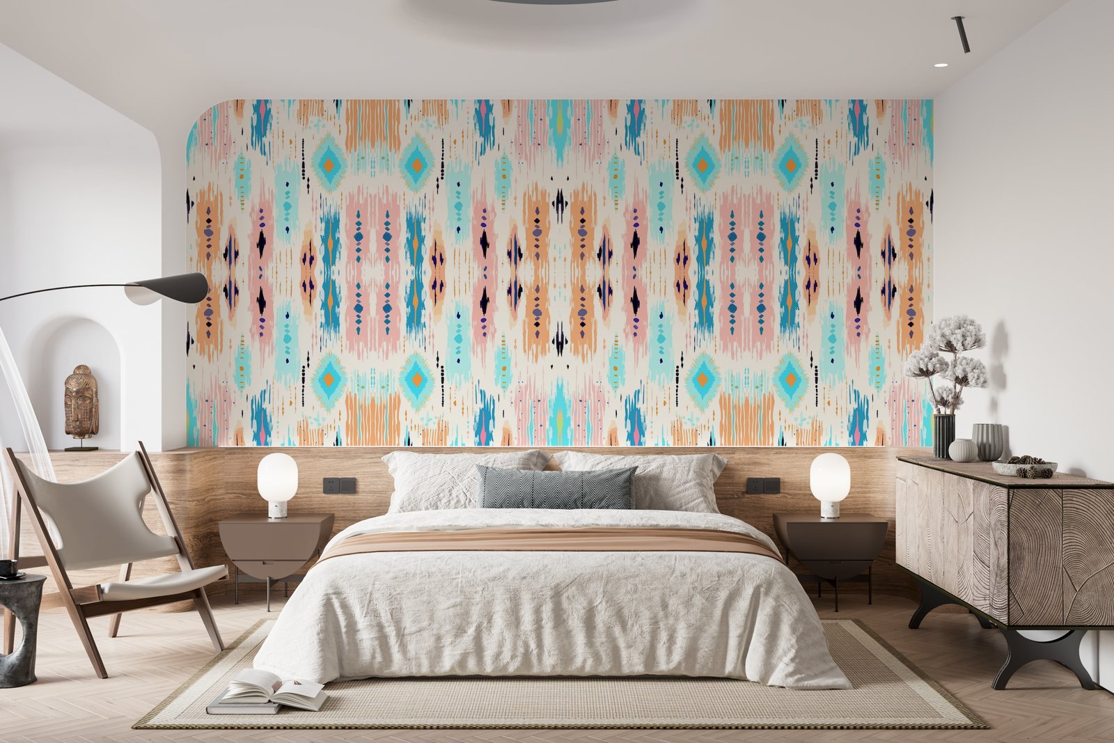 Papier peint 571 - mockup salon