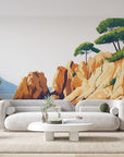 Papier peint 573 - mockup chambre