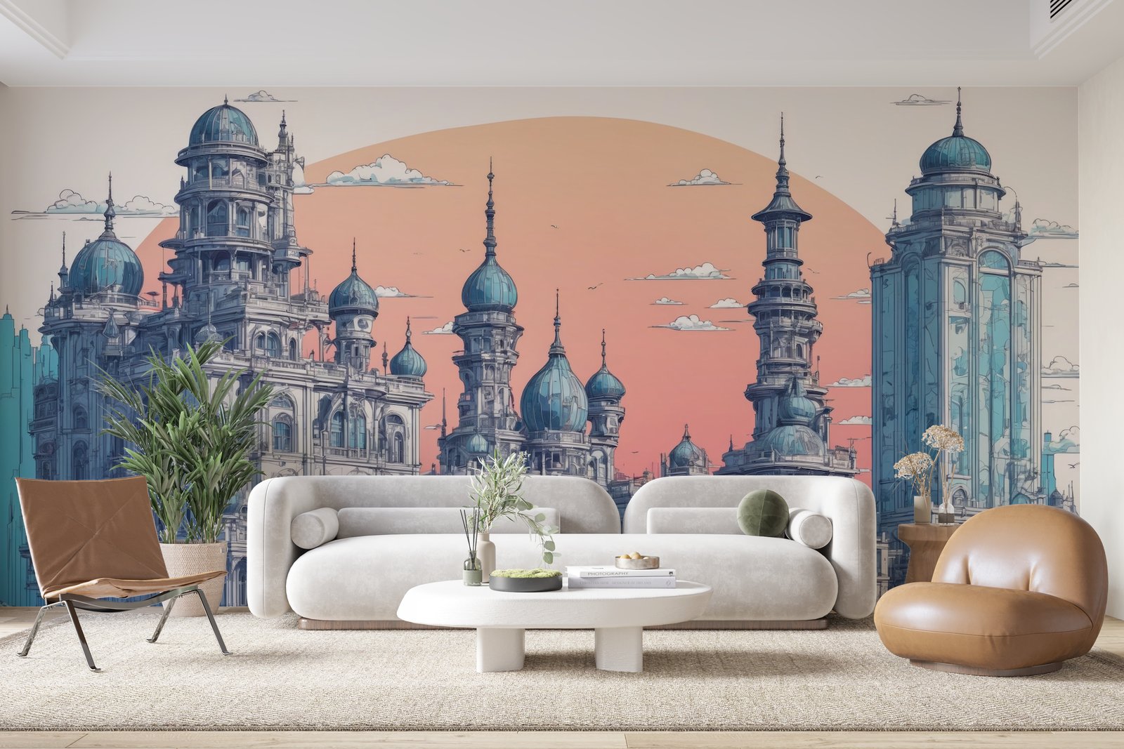 Papier peint 578 - mockup chambre