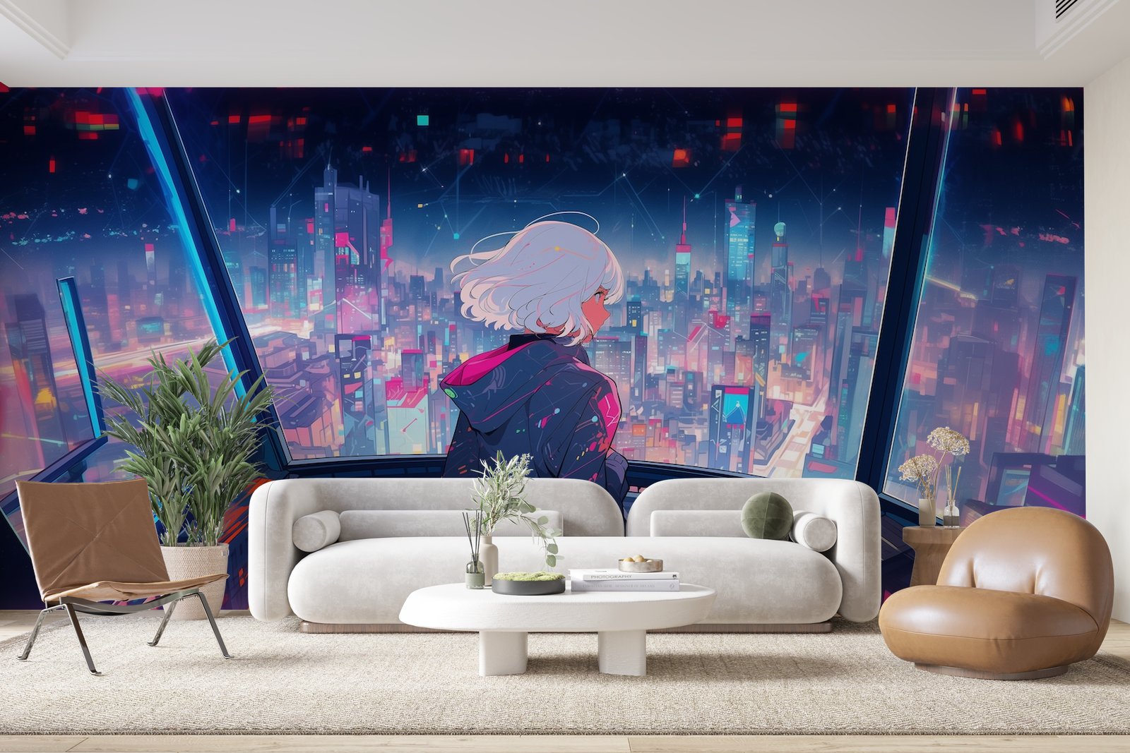 Papier peint 582 - mockup chambre