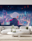 Papier peint 582 - mockup chambre