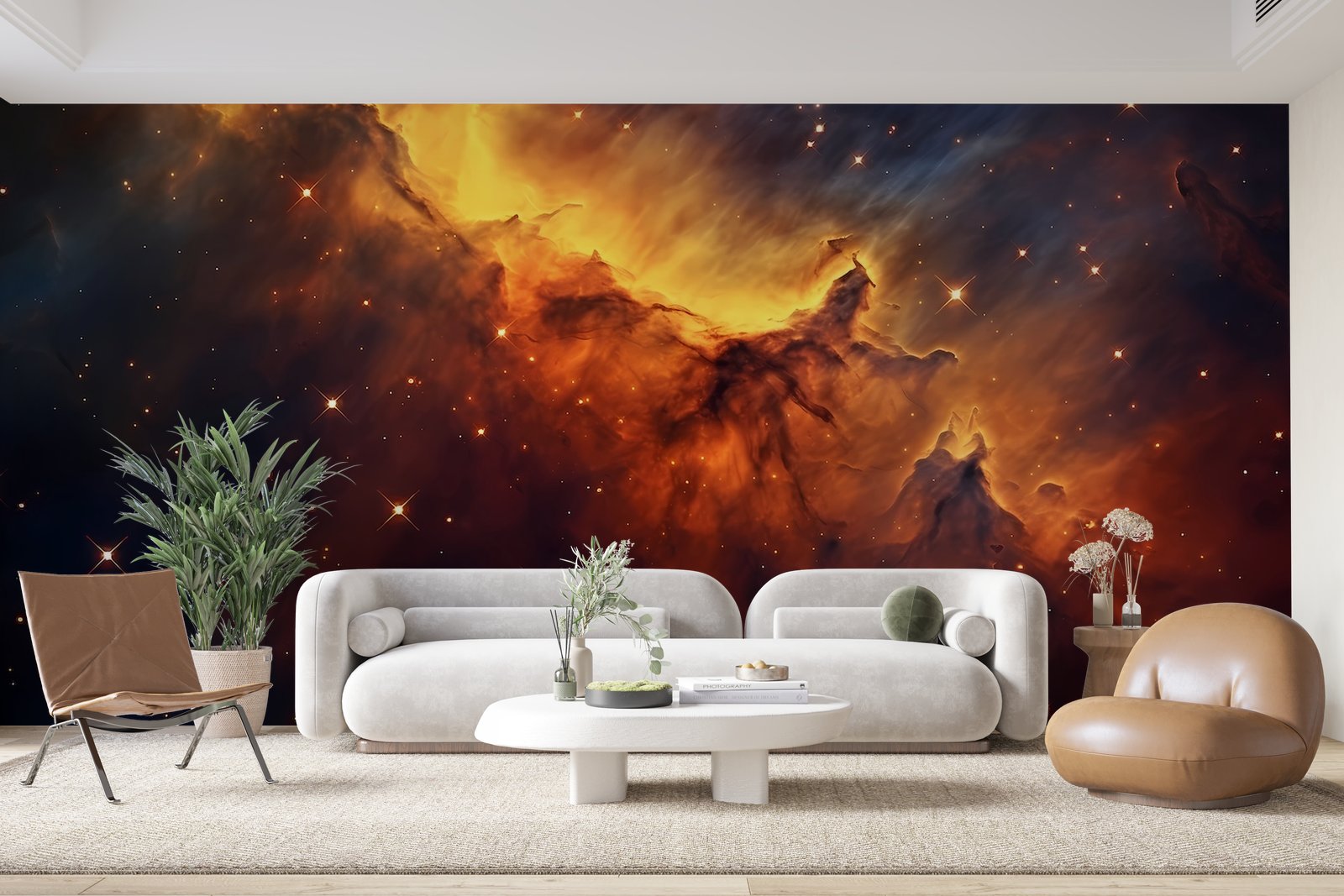 Papier peint 584 - mockup chambre