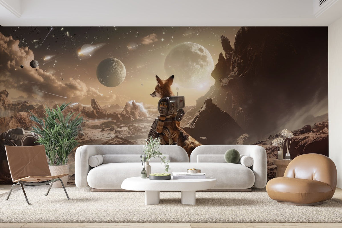 Papier peint 585 - mockup chambre