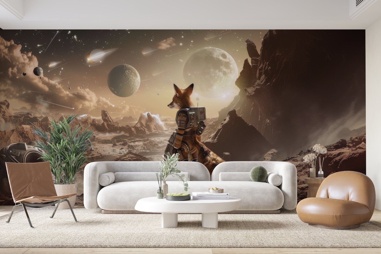 Papier peint 585 - mockup chambre