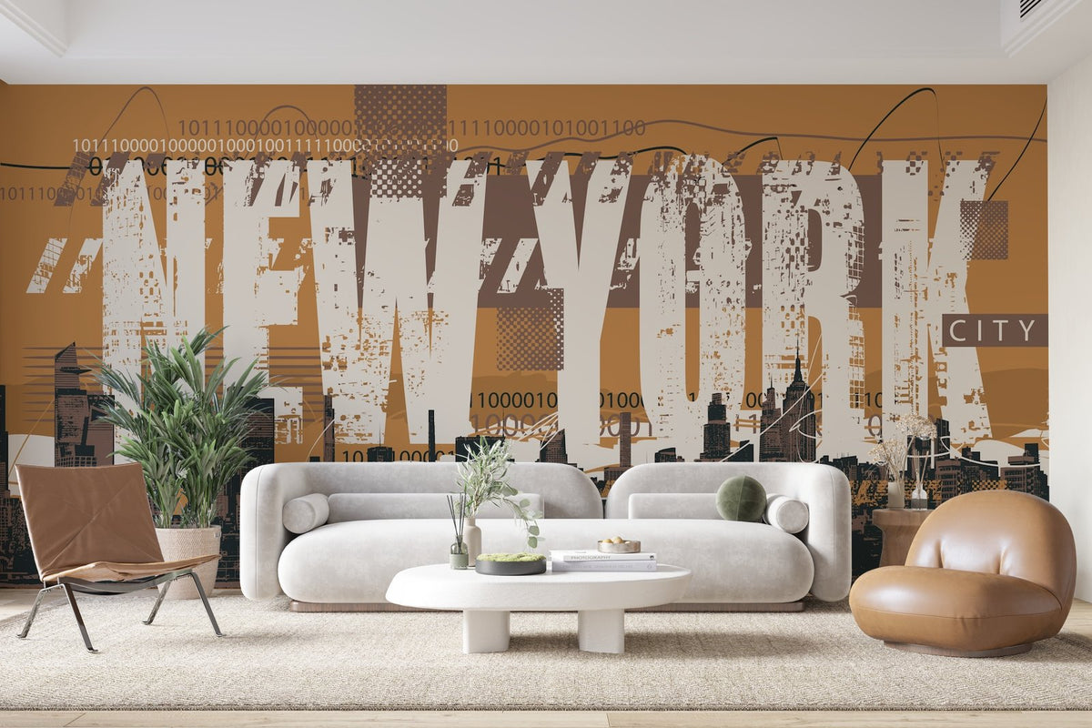 Papier peint 587 - mockup chambre