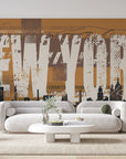 Papier peint 587 - mockup chambre