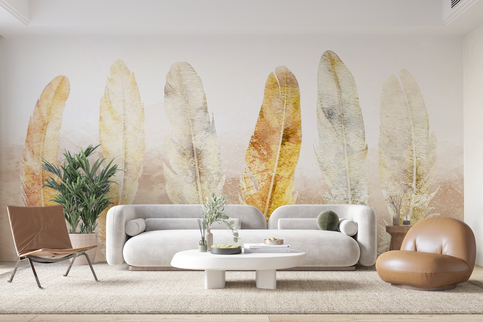 Papier peint 588 - mockup chambre