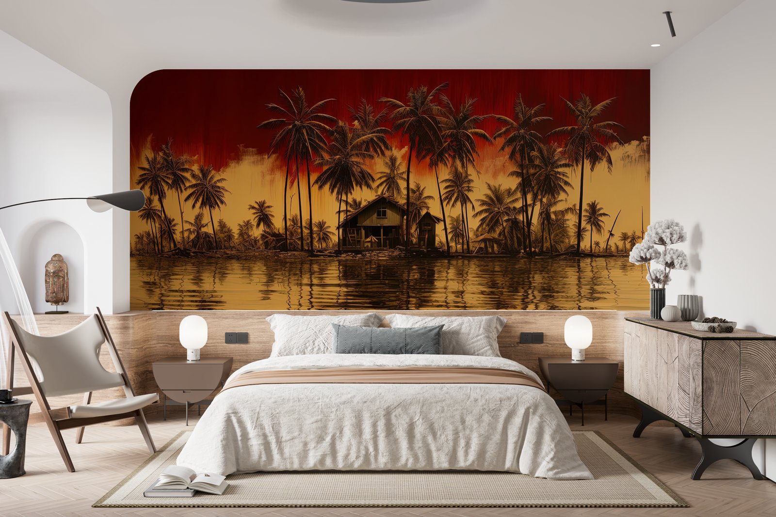 Papier peint 595 - mockup salon
