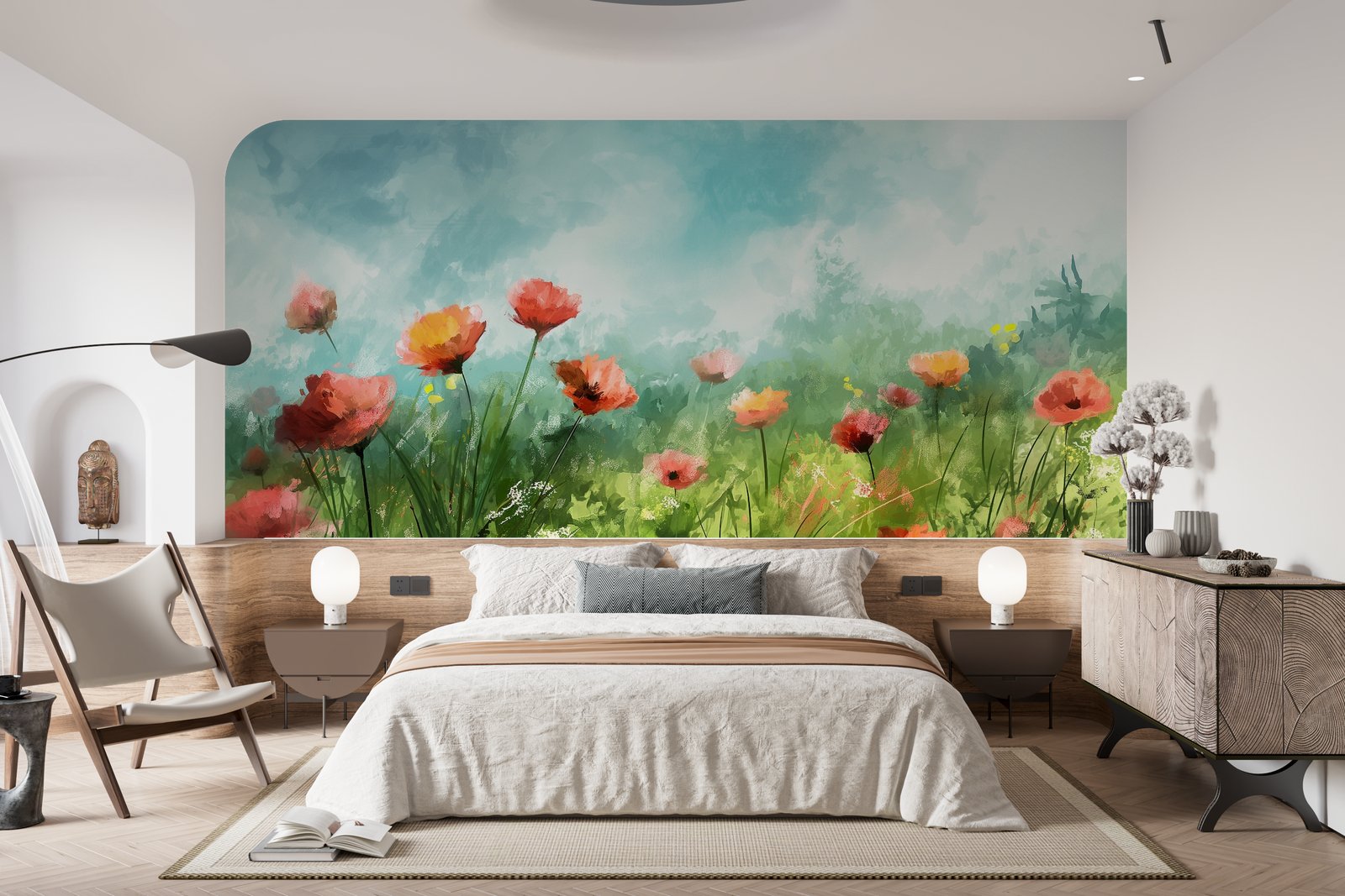 Papier peint 597 - mockup salon