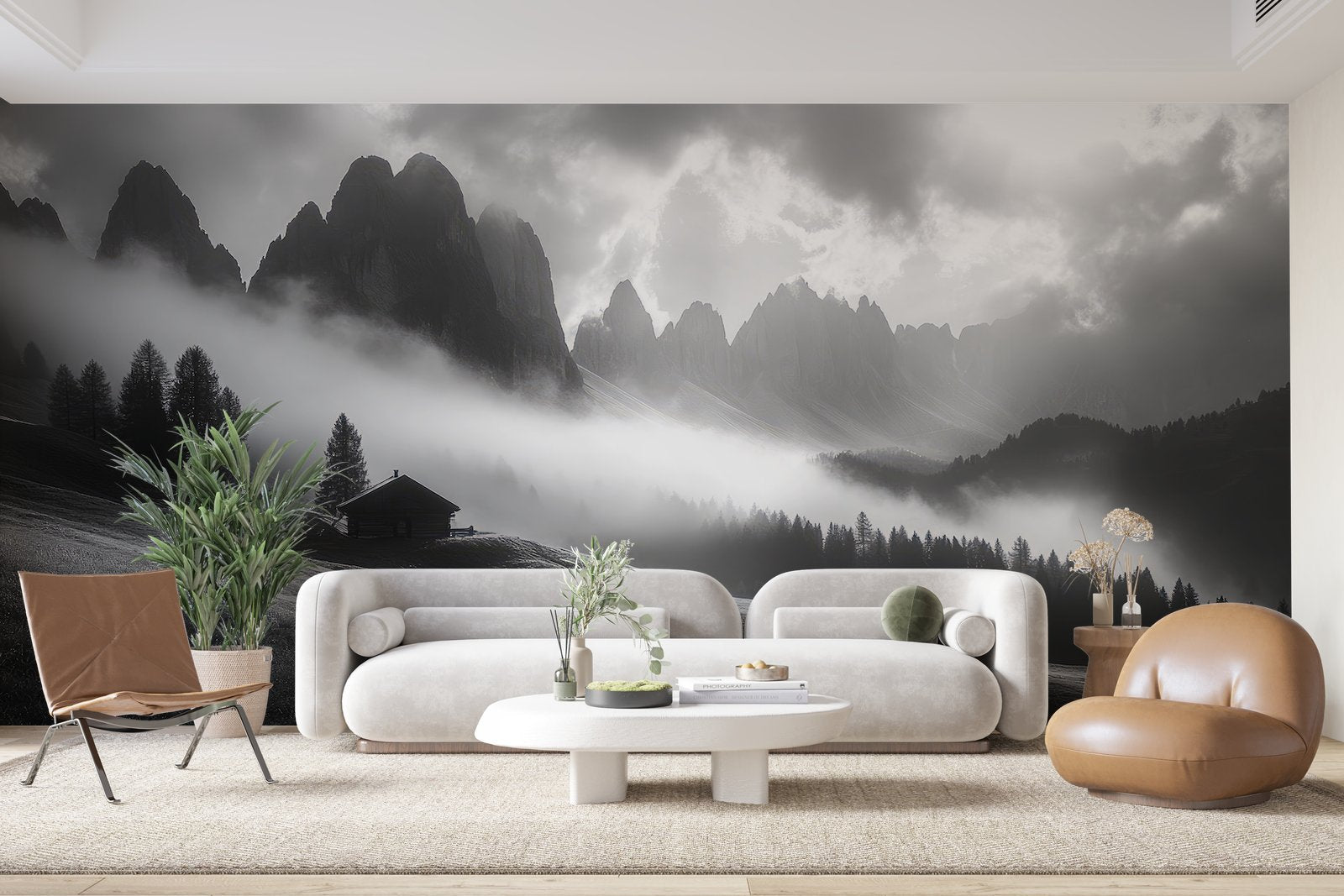 Papier peint 598 - mockup chambre