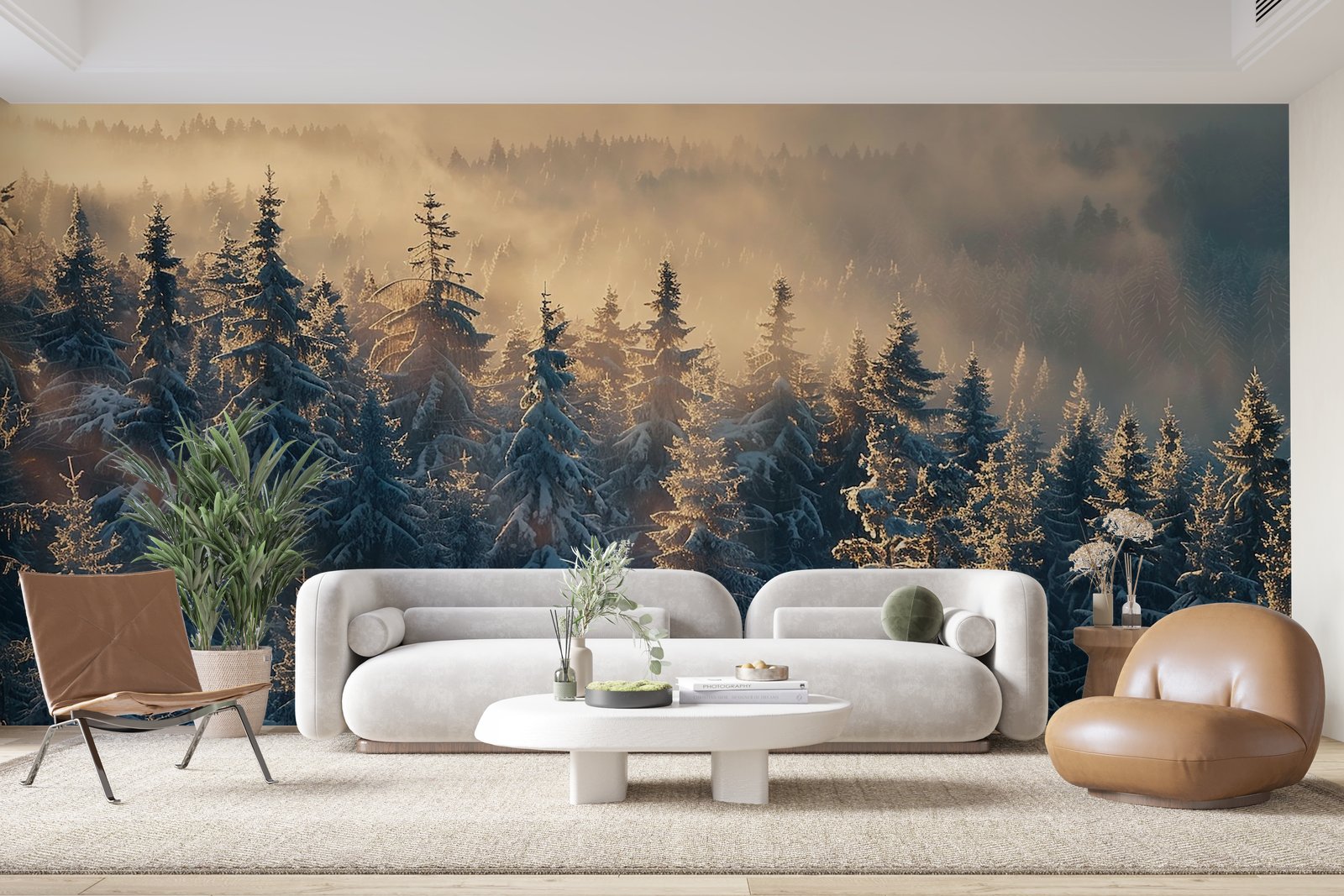 Papier peint 599 - mockup chambre