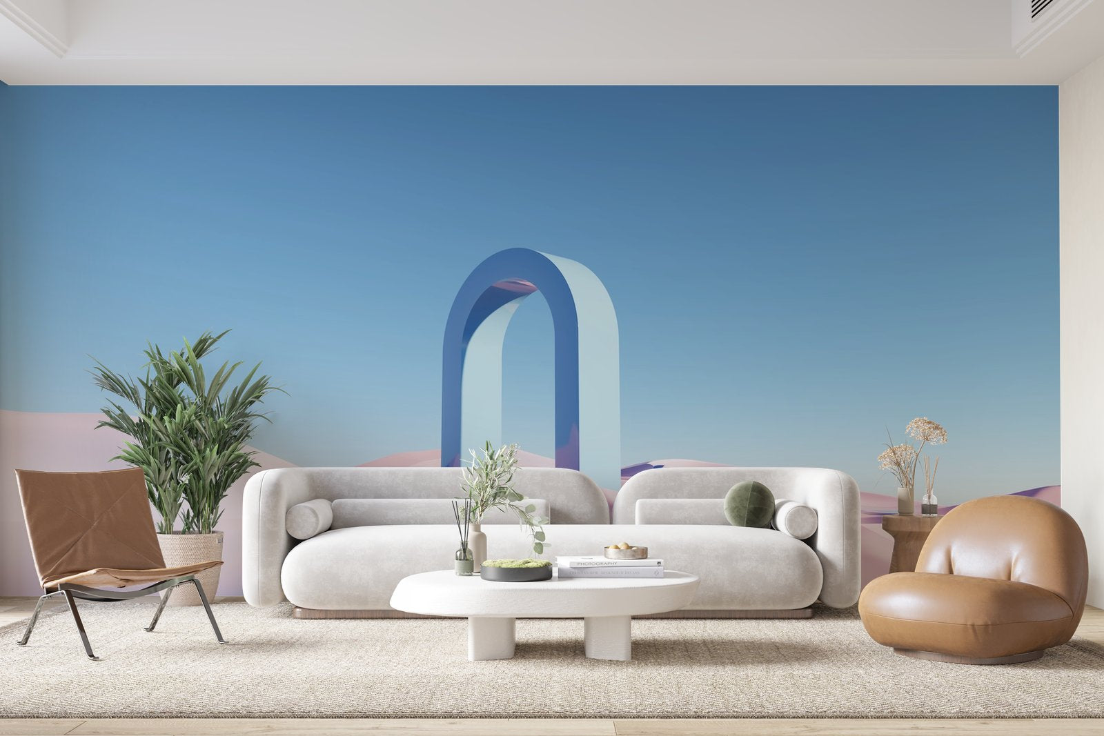 Papier peint 60 - mockup chambre