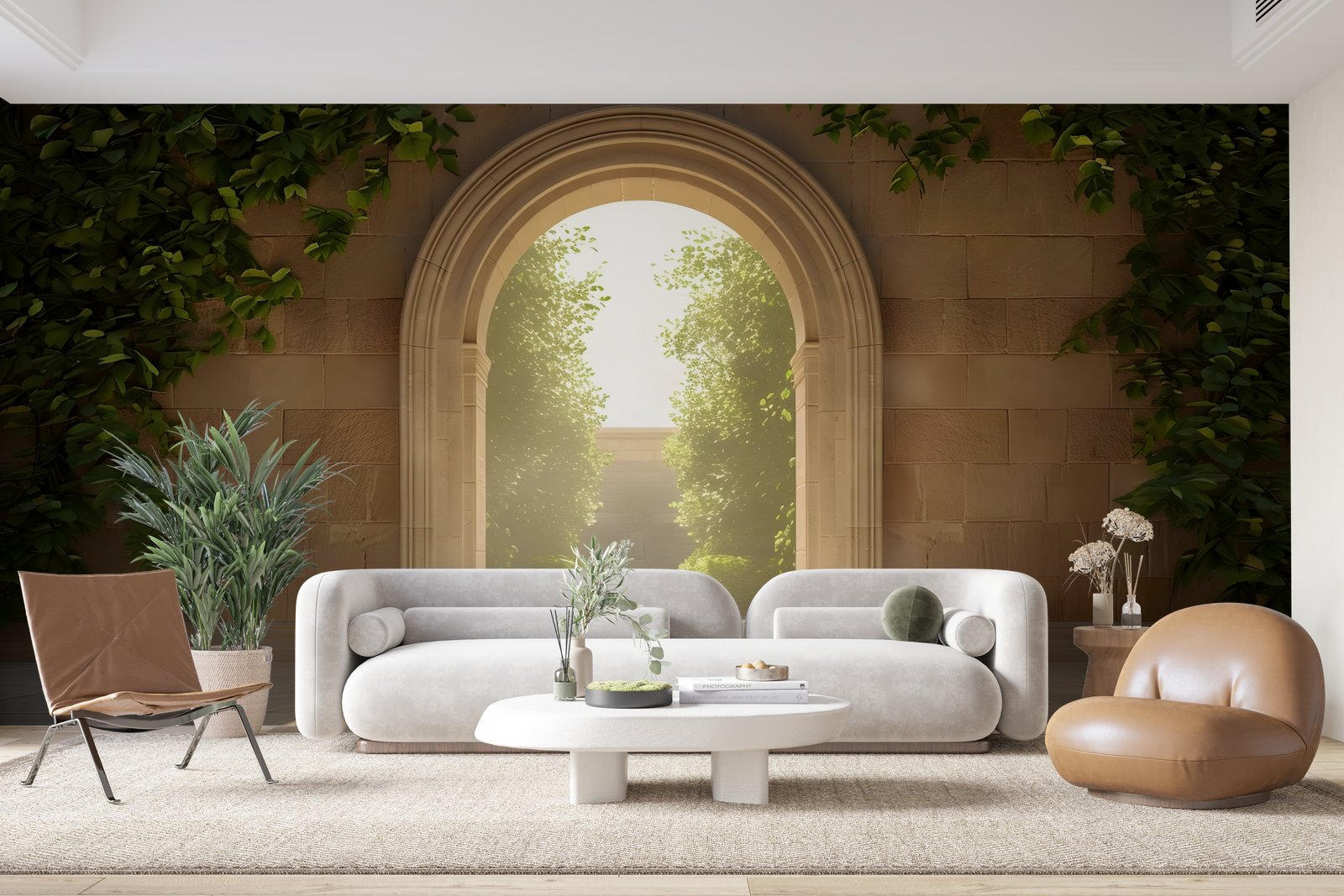 Papier peint 600 - mockup chambre