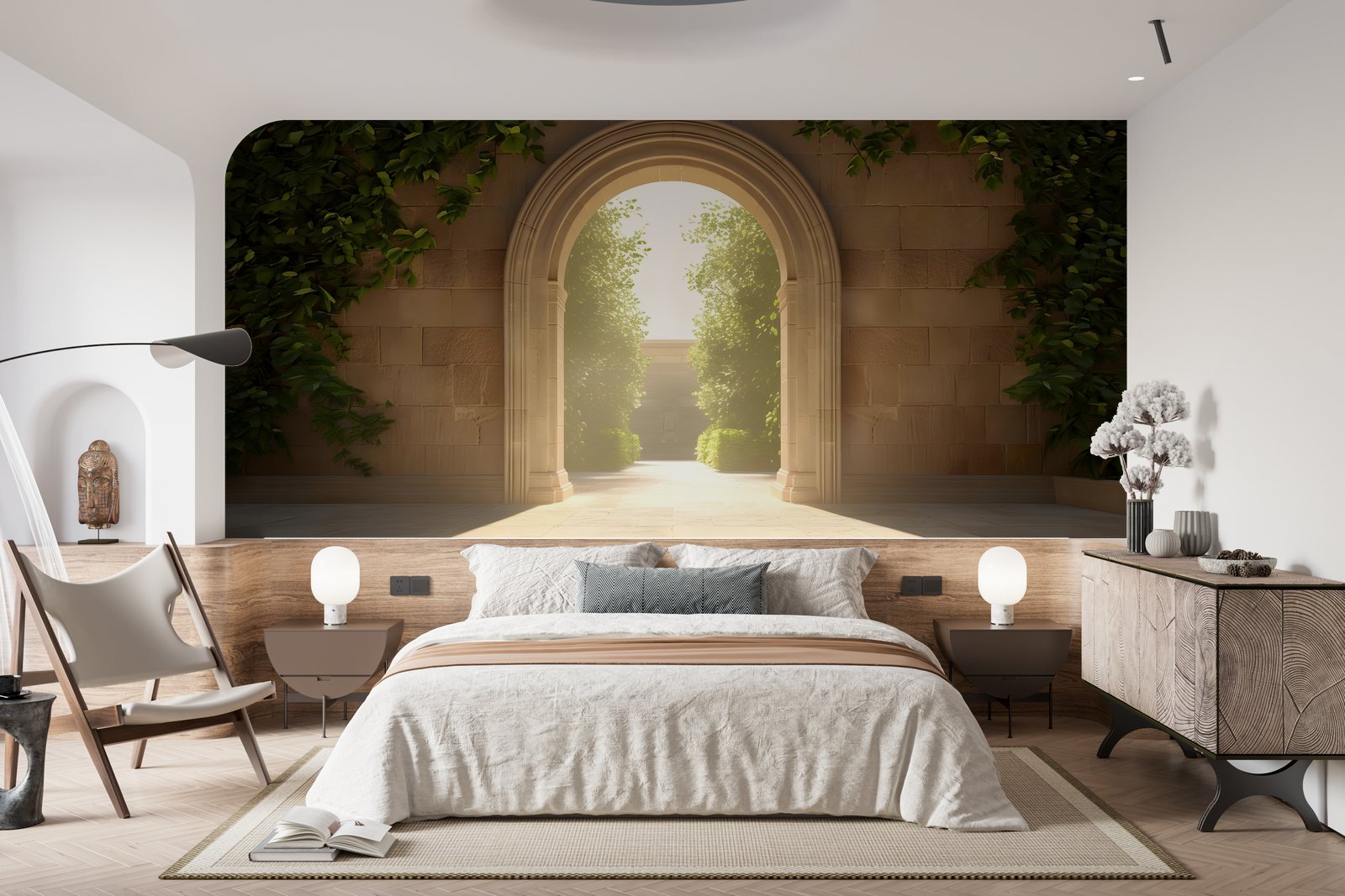 Papier peint 600 - mockup salon