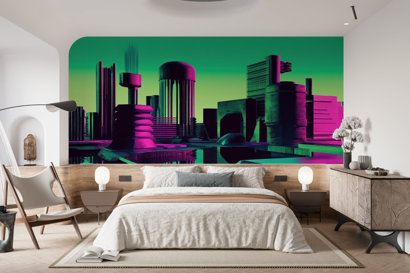 Papier peint 602 - mockup salon