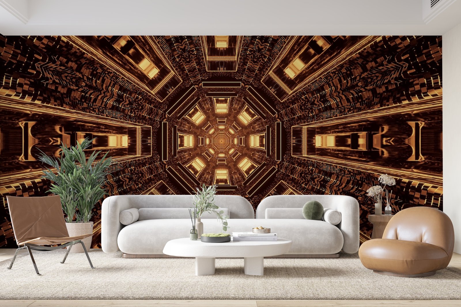Papier peint 603 - mockup chambre