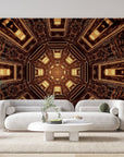 Papier peint 603 - mockup chambre