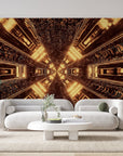 Papier peint 604 - mockup chambre