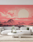 Papier peint 609 - mockup chambre