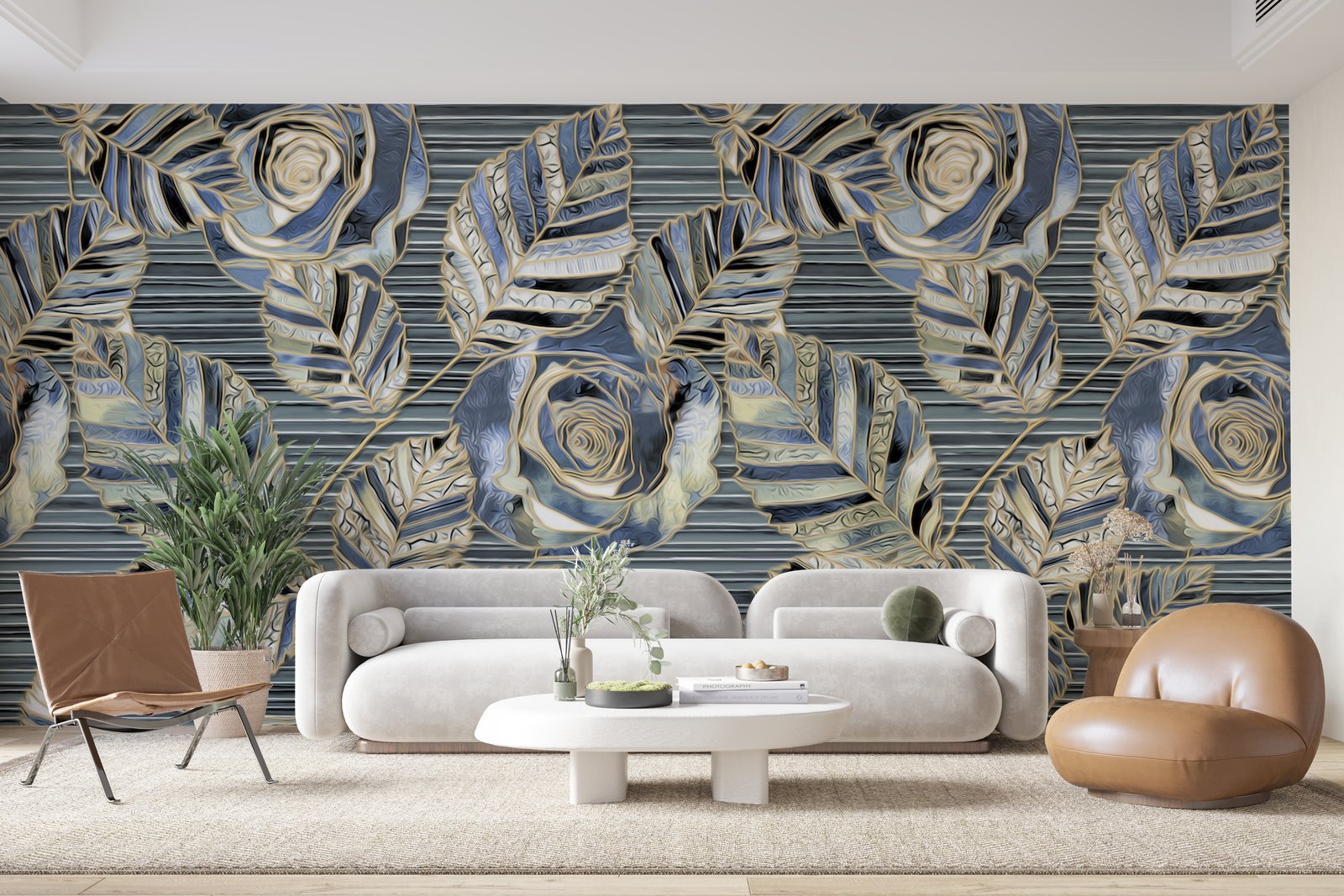 Papier peint 61 - mockup chambre