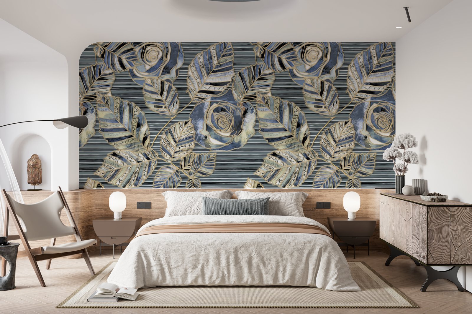 Papier peint 61 - mockup salon