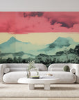 Papier peint 611 - mockup chambre