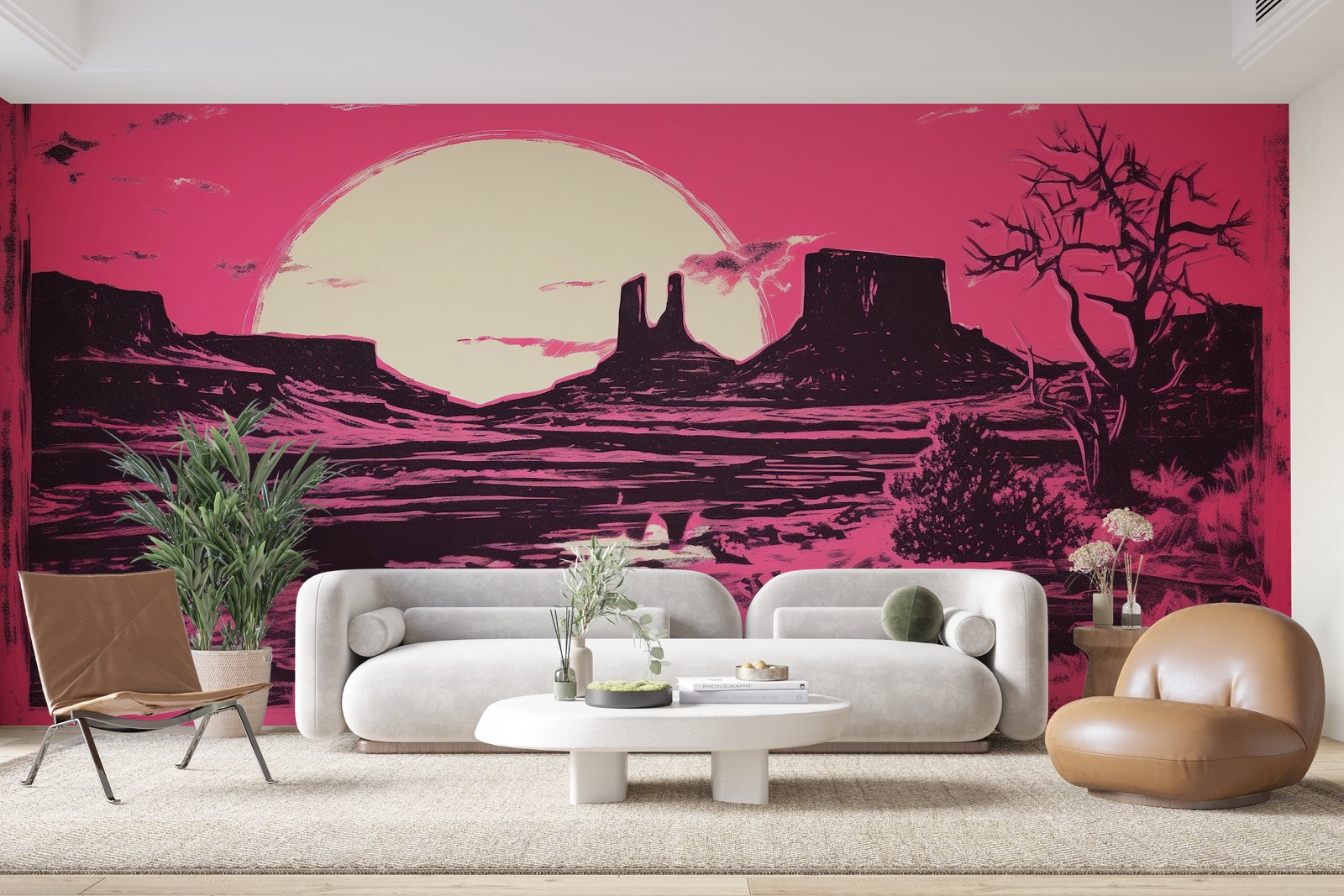 Papier peint 613 - mockup chambre
