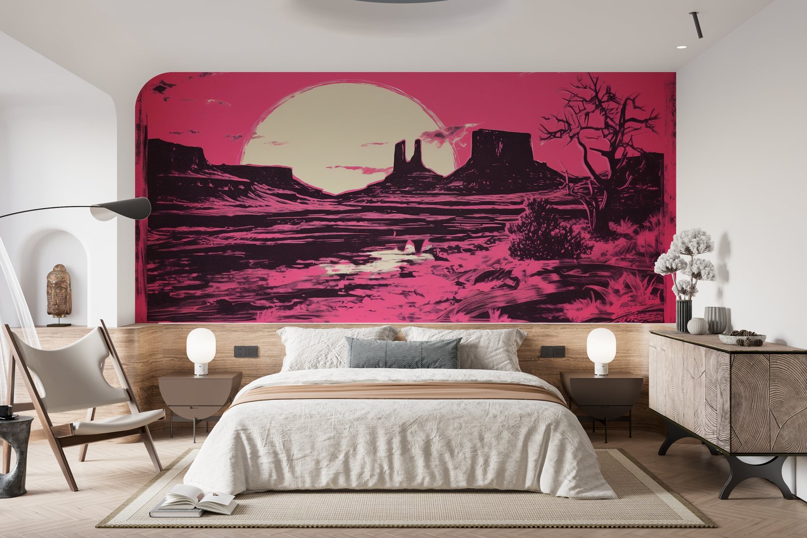 Papier peint 613 - mockup salon