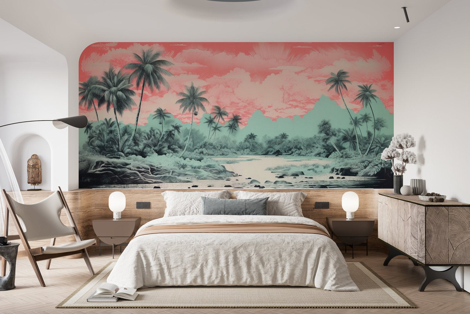 Papier peint 614 - mockup salon