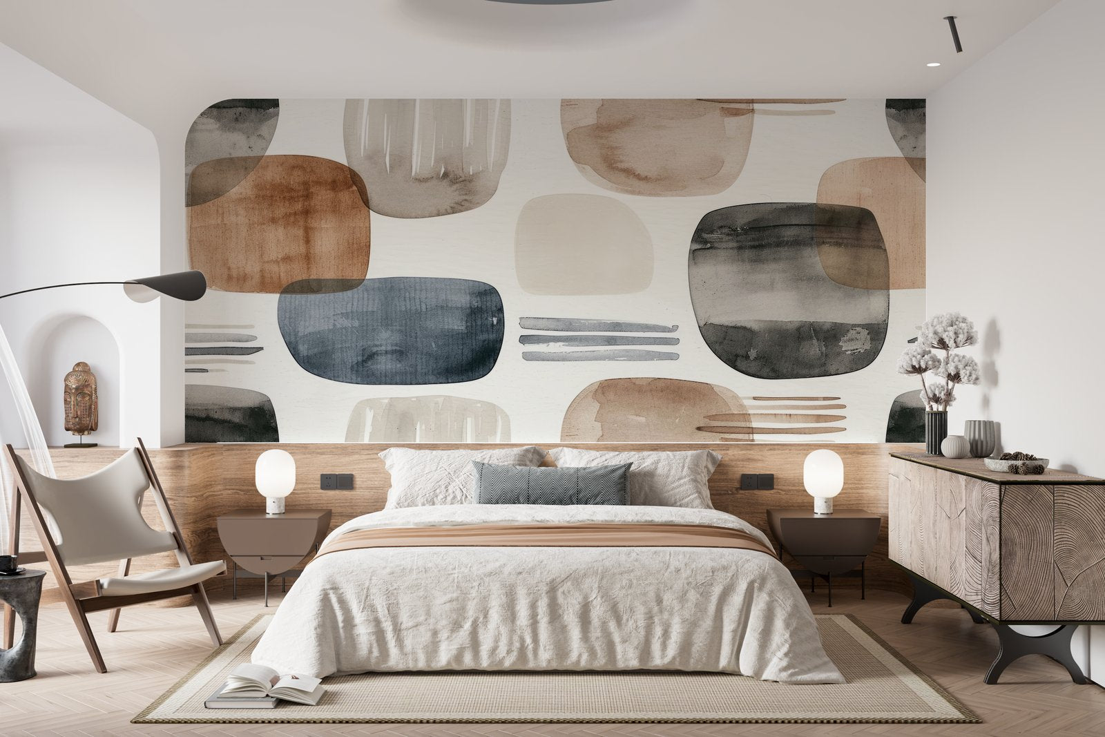 Papier peint 615 - mockup salon