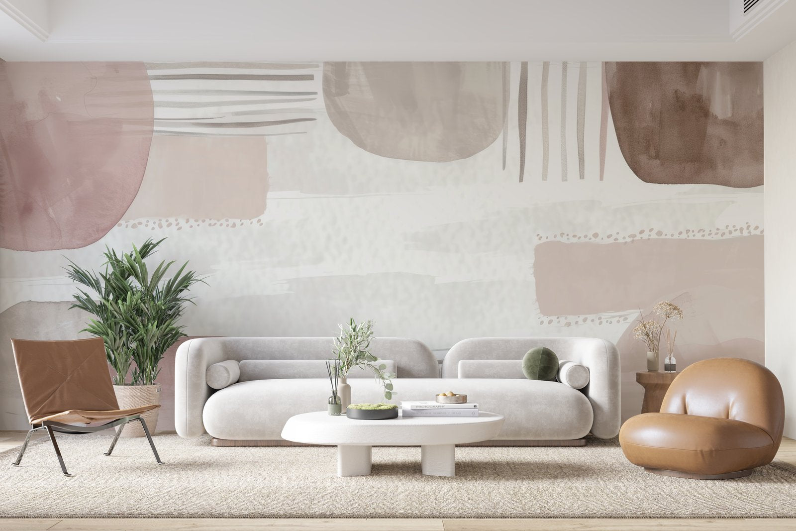 Papier peint 616 - mockup chambre