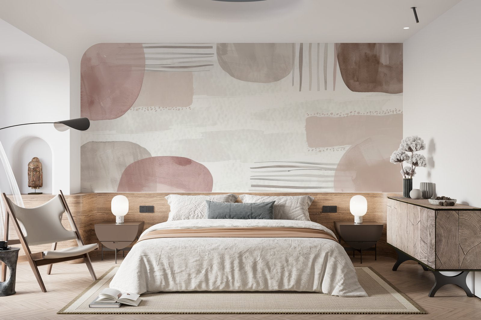 Papier peint 616 - mockup salon