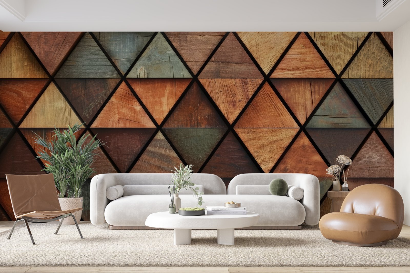 Papier peint 618 - mockup chambre