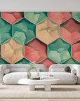 Papier peint 619 - mockup chambre